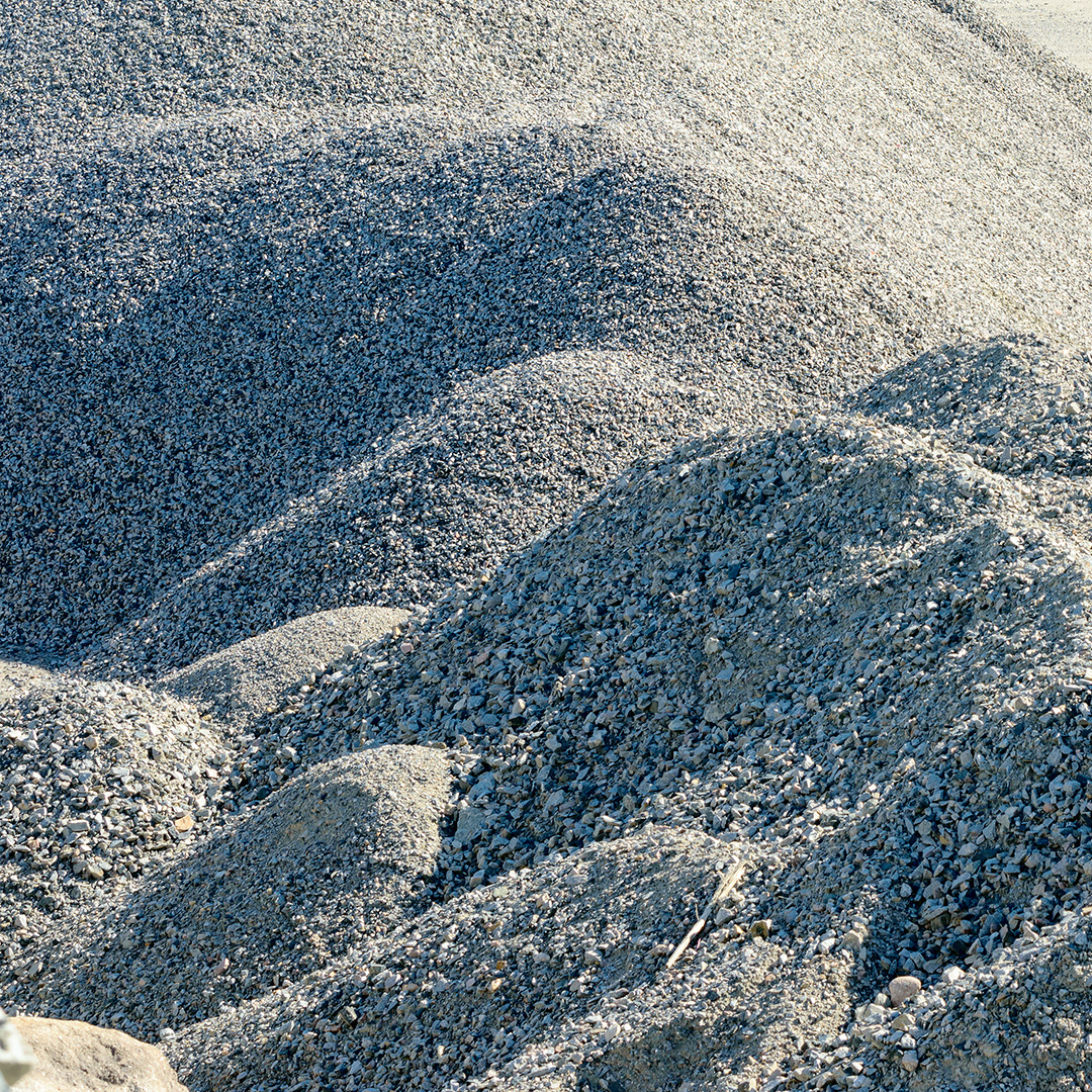 Pile of gravel