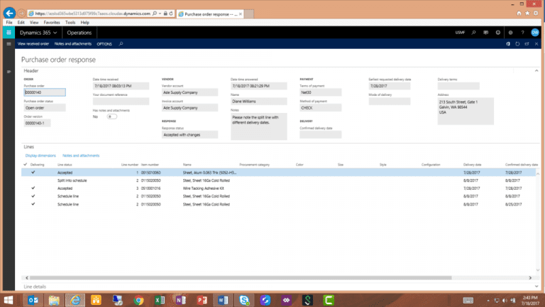 Dynamics 365 Vendor Collaboration Setup & Functionality