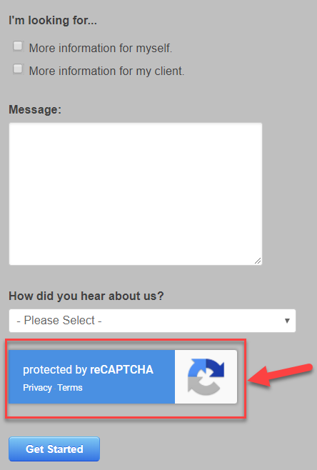 add captcha to netsuite