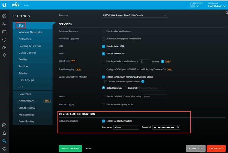 migrate ubiquiti UniFi controller