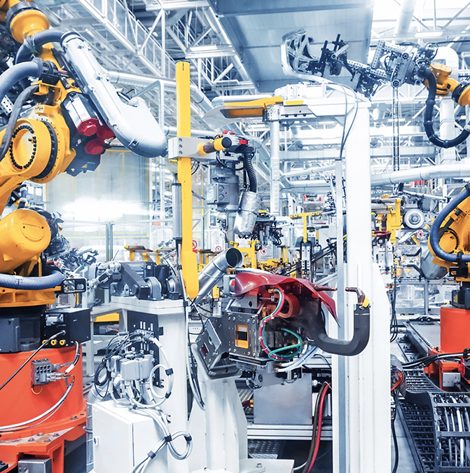 Robotics and Cobots in Manufacturing and Distribution
