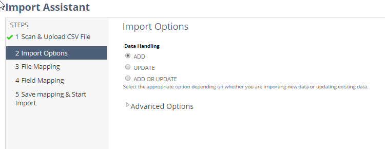 NetSuite CSV Import