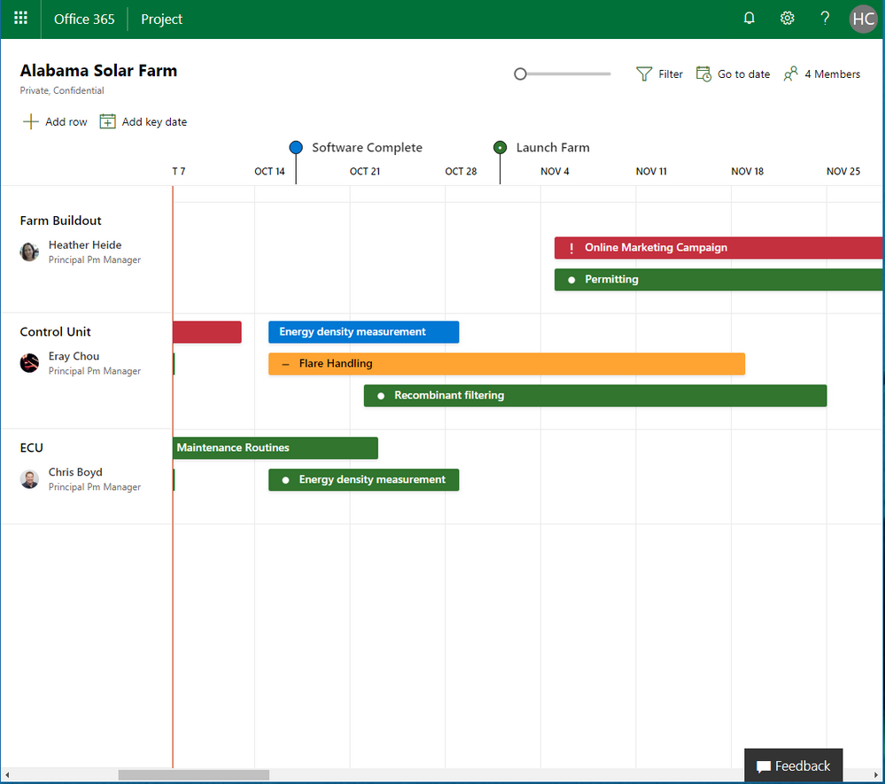 Microsoft task management tools