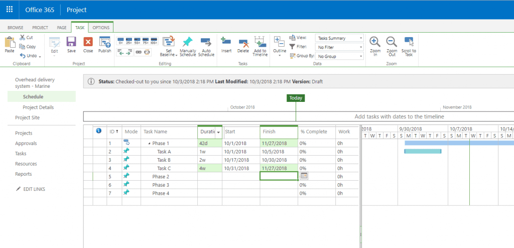 Microsoft task management tools