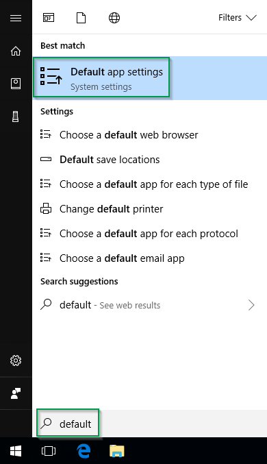 how to change default Windows apps