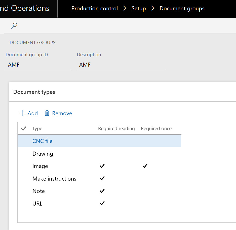 how to provide instructions to job operators in Dynamics AX