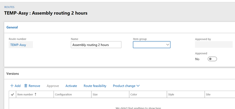 How to Use Master Routings in Dynamics AX