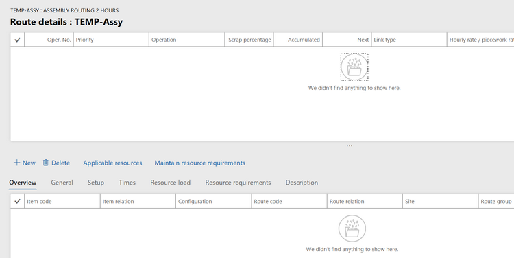 How to Use Master Routings in Dynamics AX