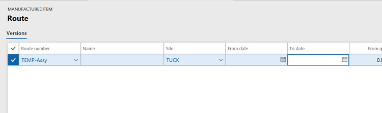 How to Use Master Routings in Dynamics AX