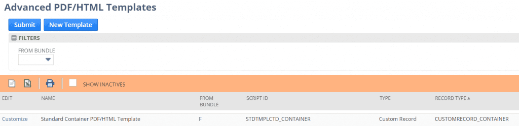 how to customize NetSuite pdf templates