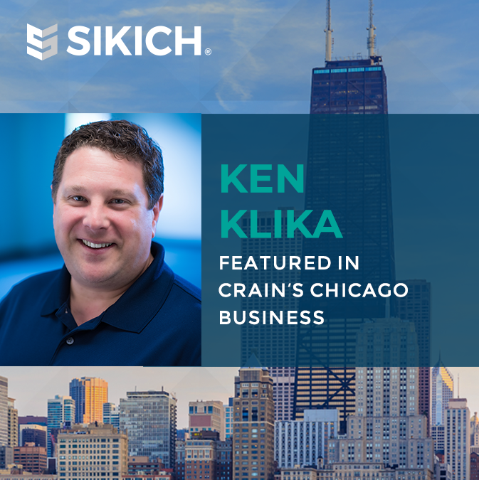 Ken Klika in Crain's Chicago