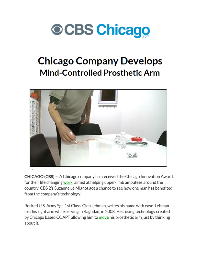 Coapt Chicago CBS