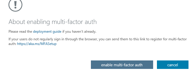 office 365 multifactor authentication