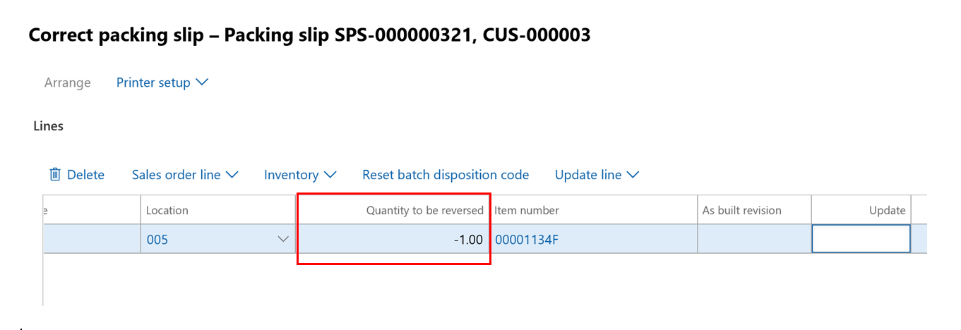 how to undo dynamics 365 transactions