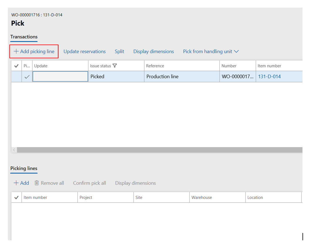 how to undo dynamics 365 transactions