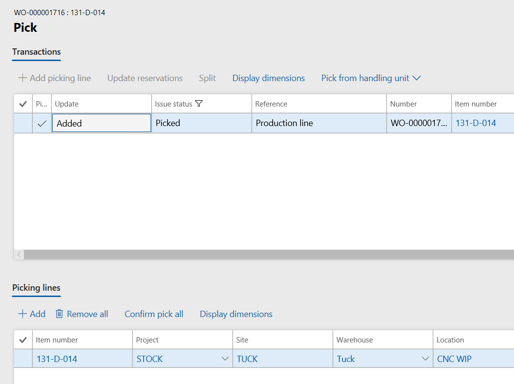 how to undo dynamics 365 transactions