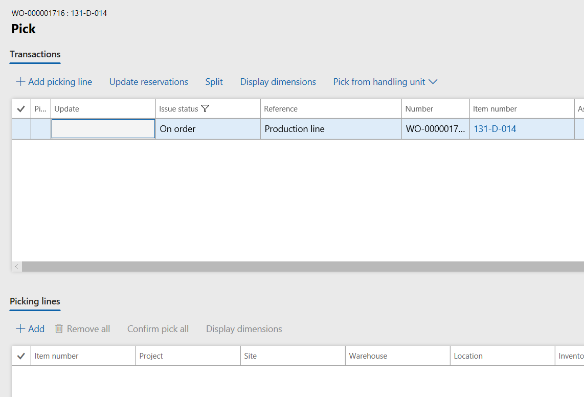 how to undo dynamics 365 transactions