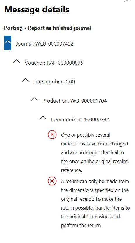 how to undo dynamics 365 transactions