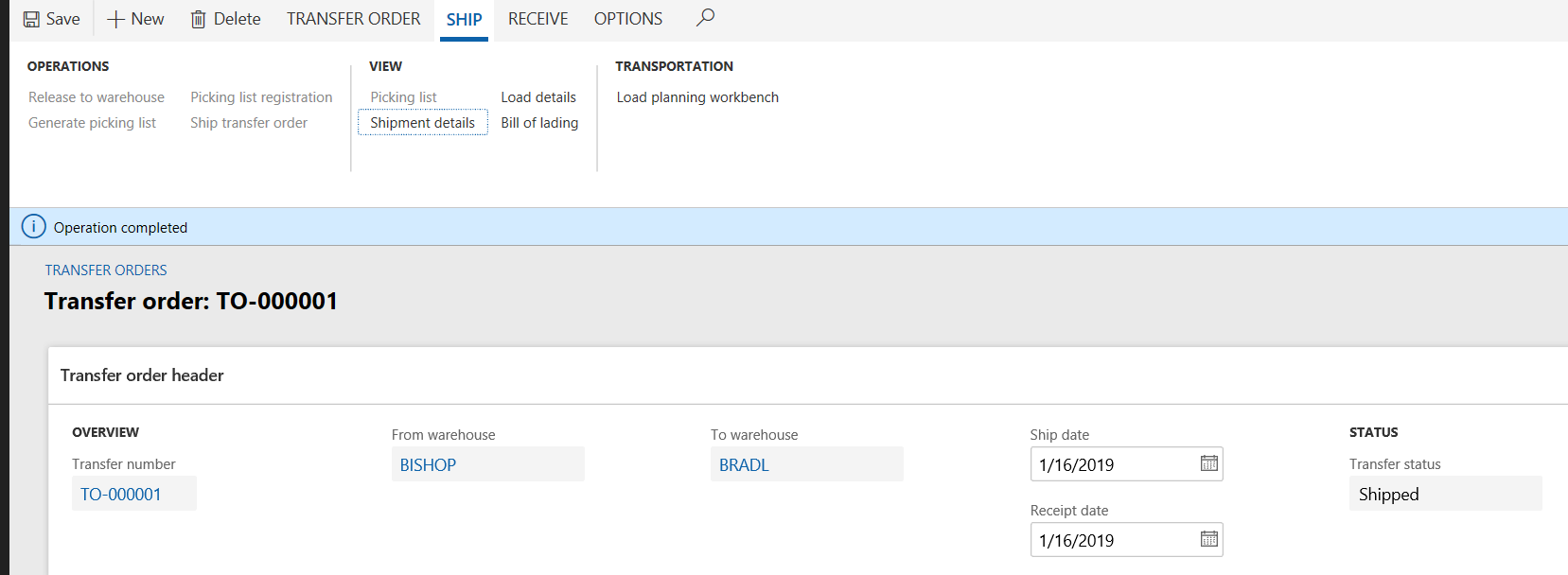 how to undo dynamics 365 transactions