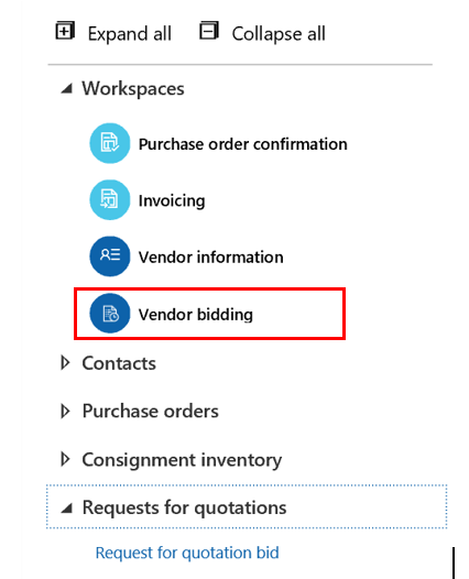 Dynamics 365 Vendor Bidding