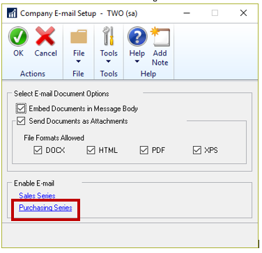 Dynamics GP EFT Payments