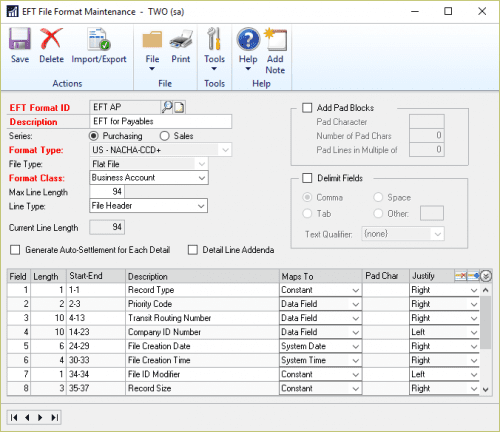 How to Set Up Dynamics GP EFT Payments | Sikich