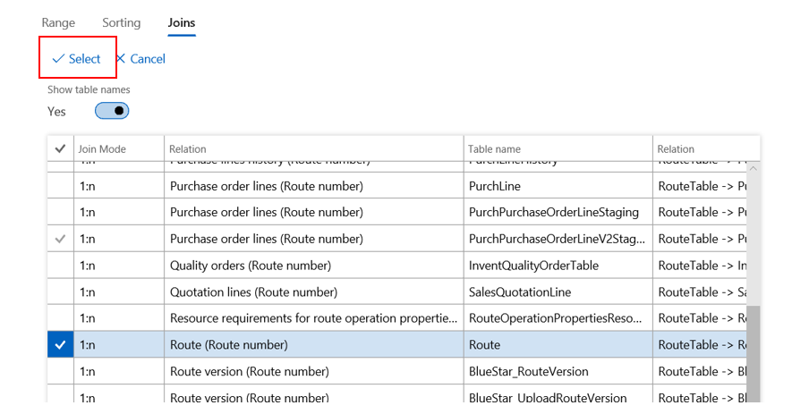 manufacturing routing where-used search