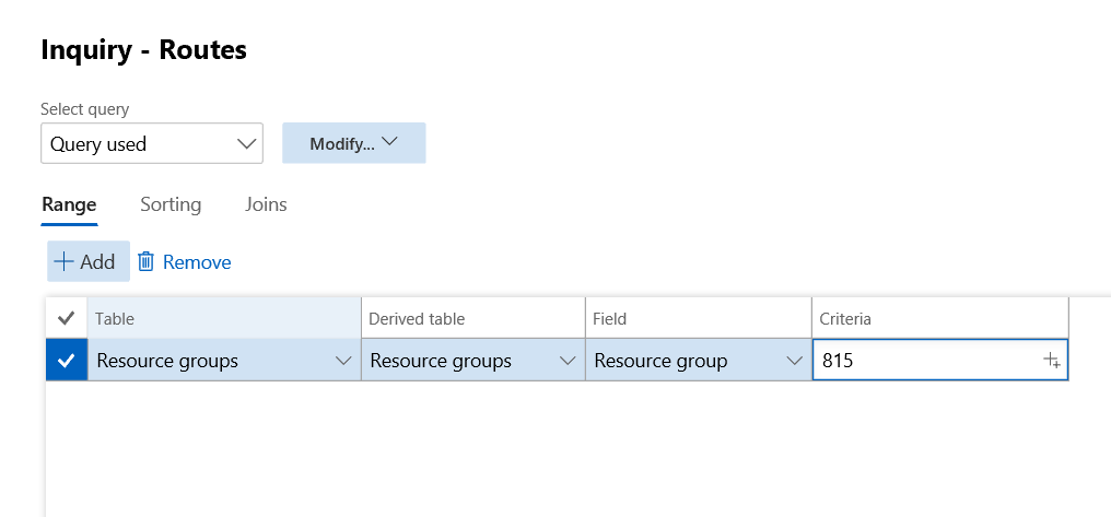 manufacturing routing where-used search