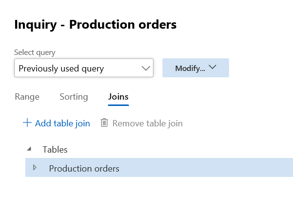 how to search d365 late production orders