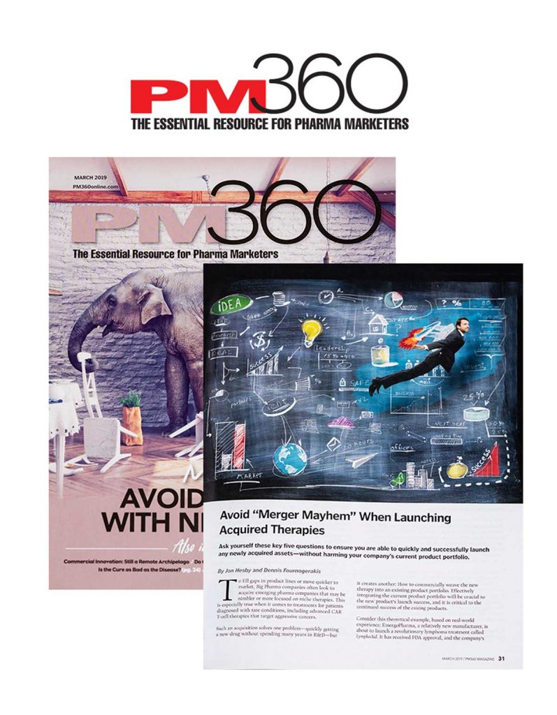 PM360 Magazine Cover Image with Featured Article from Beghou Consulting