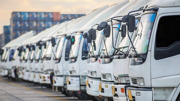 trucks for fleet management for the automotive industry