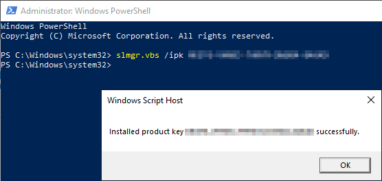 activate windows server 2019