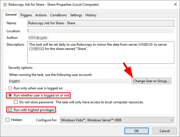 mave Forskudssalg i aften How to Automate Robocopy Using Task Scheduler