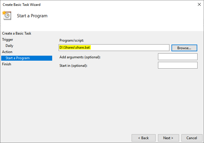 Robocopy Using Task Scheduler