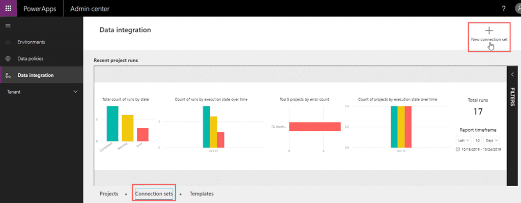 PowerApps Connection Sets