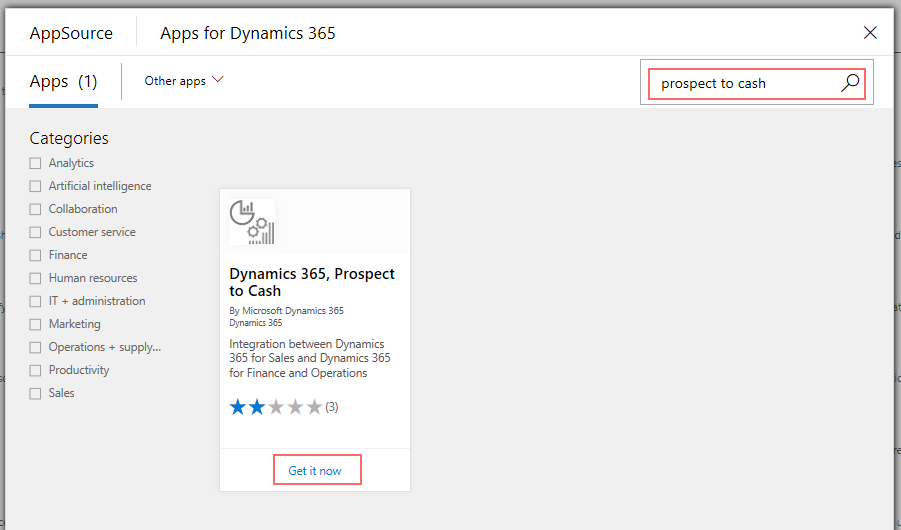 Dynamics 365 App Source