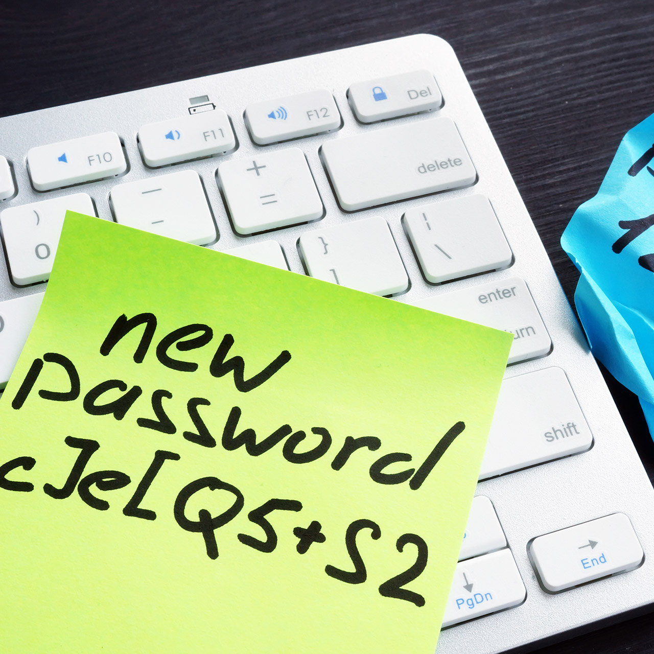 How to protect clear-text passwords