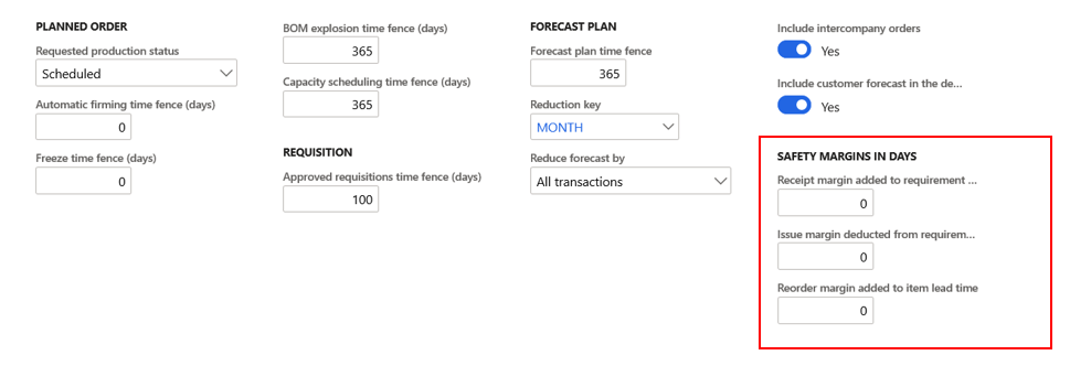 coverage group fields