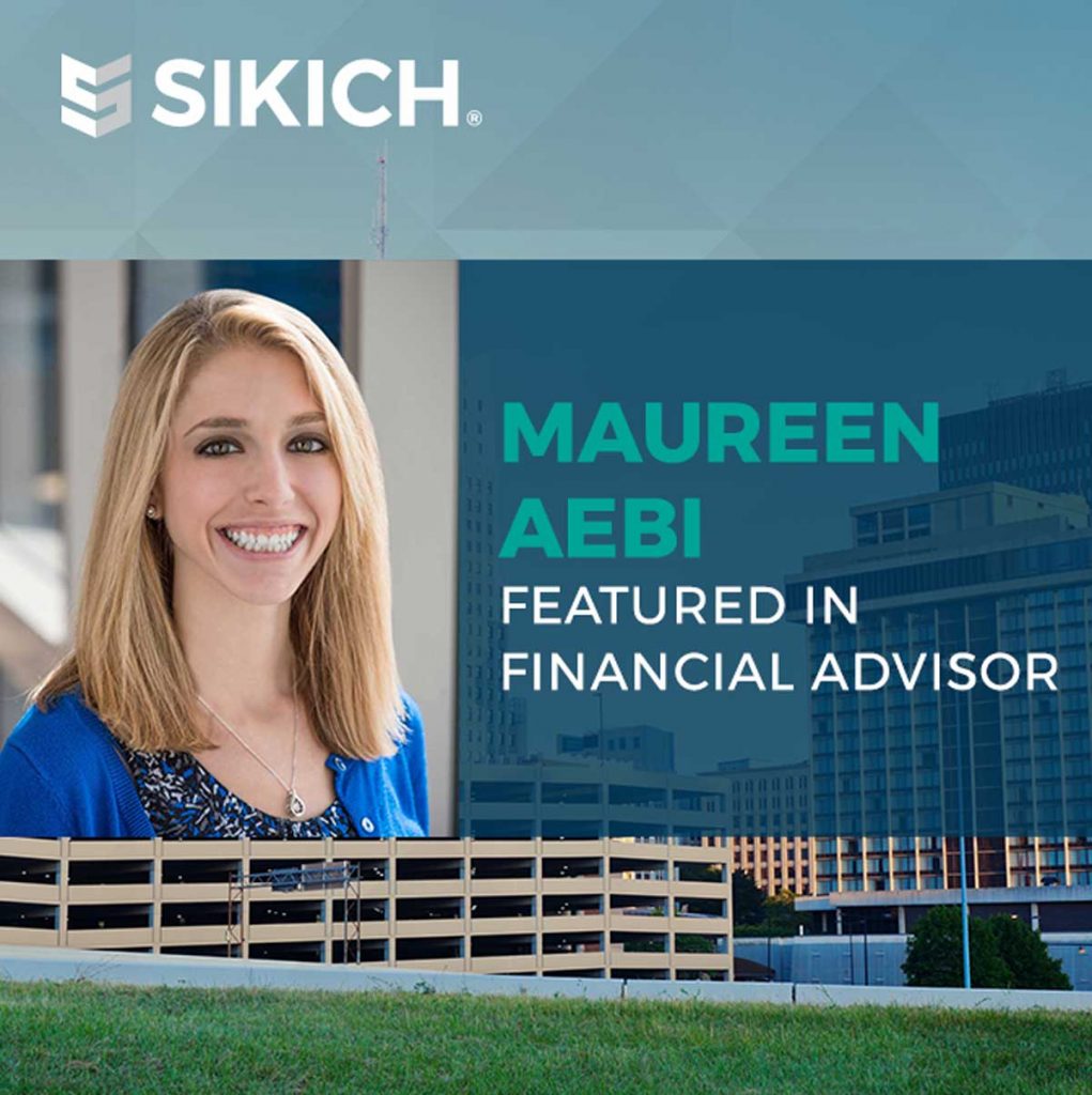 Maureen Aebi featured in Financial Advisor