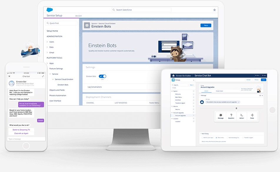 Salesforce Einstein bots