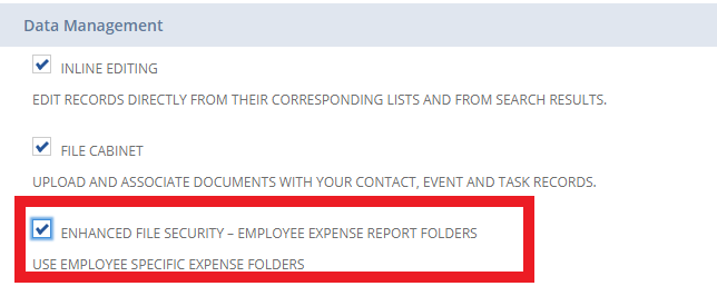 setting up enhanced NetSuite file security