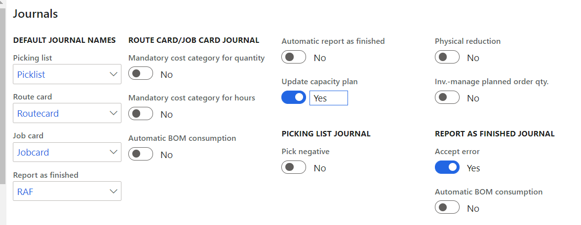 journals fast tab