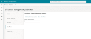 Resolving “Unable to communicate with the SharePoint server” for D365FO