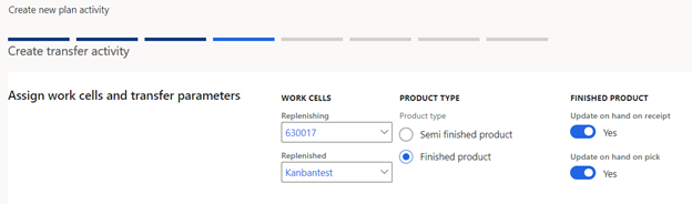 assign work cells