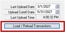 date range for GP to scan for payments