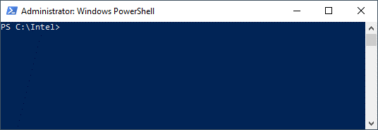 Windows PowerShell easy mode as administrator