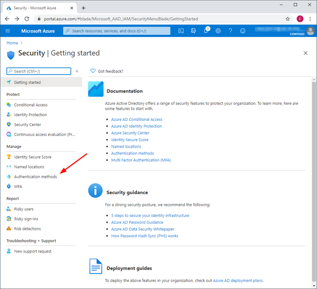 Azure security