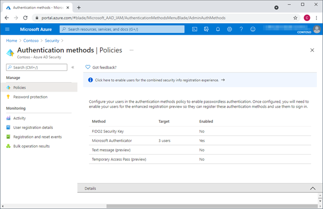 authentication methods