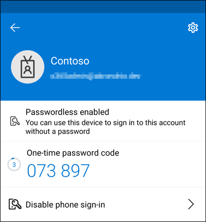 passwordless authentication enabled