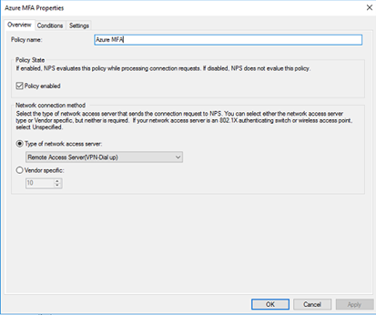 configuring Azure AD MFA with SonicWall